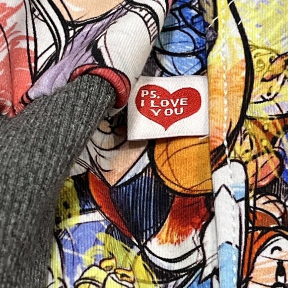 Two Snuggle Bugs Sweatshirt Womens L Disney Cartoons Character Print‎ 1/4 Zip - Picture 4 of 9